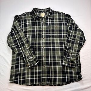 Blue Mountain Flannel Button Down Shirt